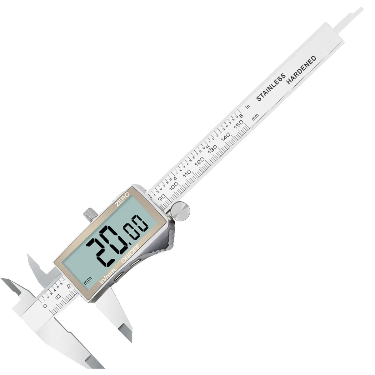 150/200/300mm Metal Caliper Digital Professional Vernier Caliber Measuring Tools Thickness Gauge Depth Electronic Ruler