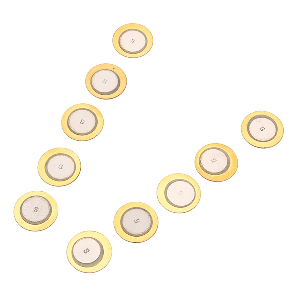 Piezo Drum Trigger Sensor Disc 27mm Copper Buzzer Elements for Guitar Violin Musical Accessories