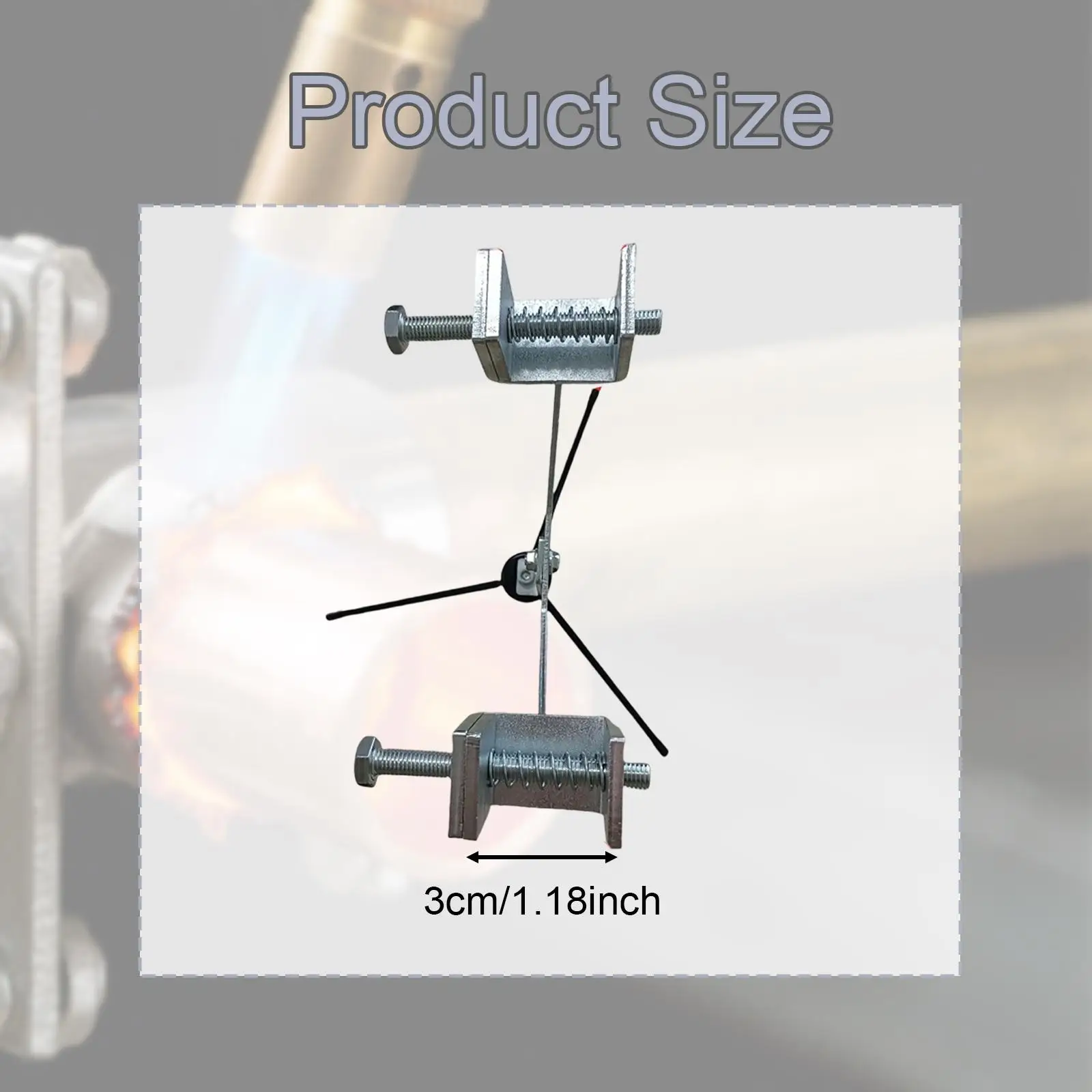 Copper Pipe Welding Fixing Holder Tool Compact HVAC Repair Anti SHAKE Holder