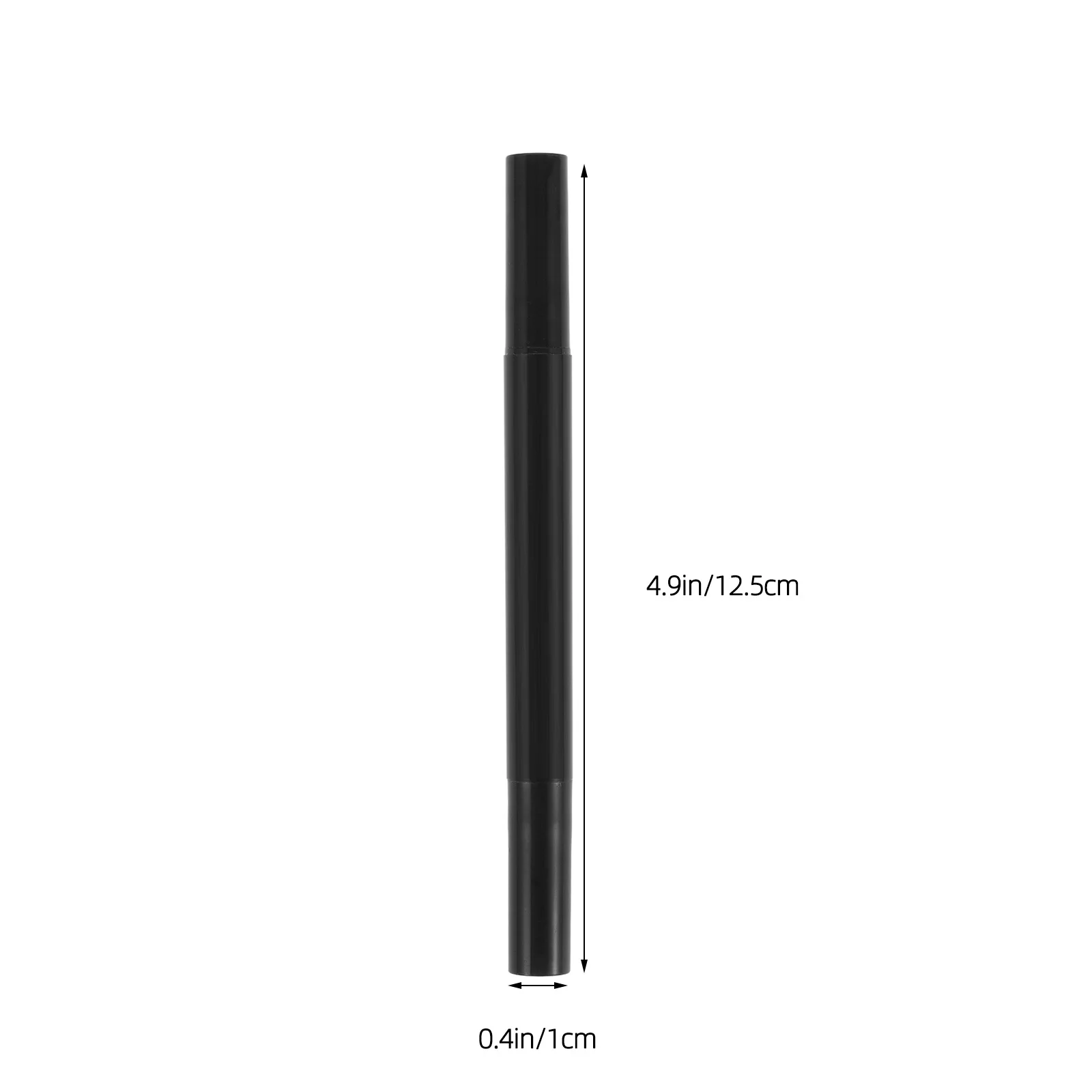 Double Ended Zwarte Waterdichte Eyeliner Pen Langdurige Vloeibare Eyeliner Stempel Smudge Proof Make-up Eyeliner Potloden