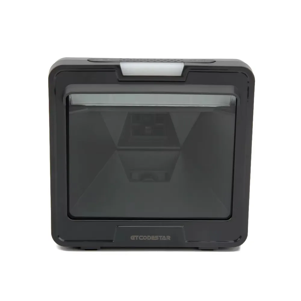 Super Wide-Angle Omnidirectional 2D Barcode Scanner Platform Wired Long-Distance Reader for 1D 2D & Mobile Payment Scanning