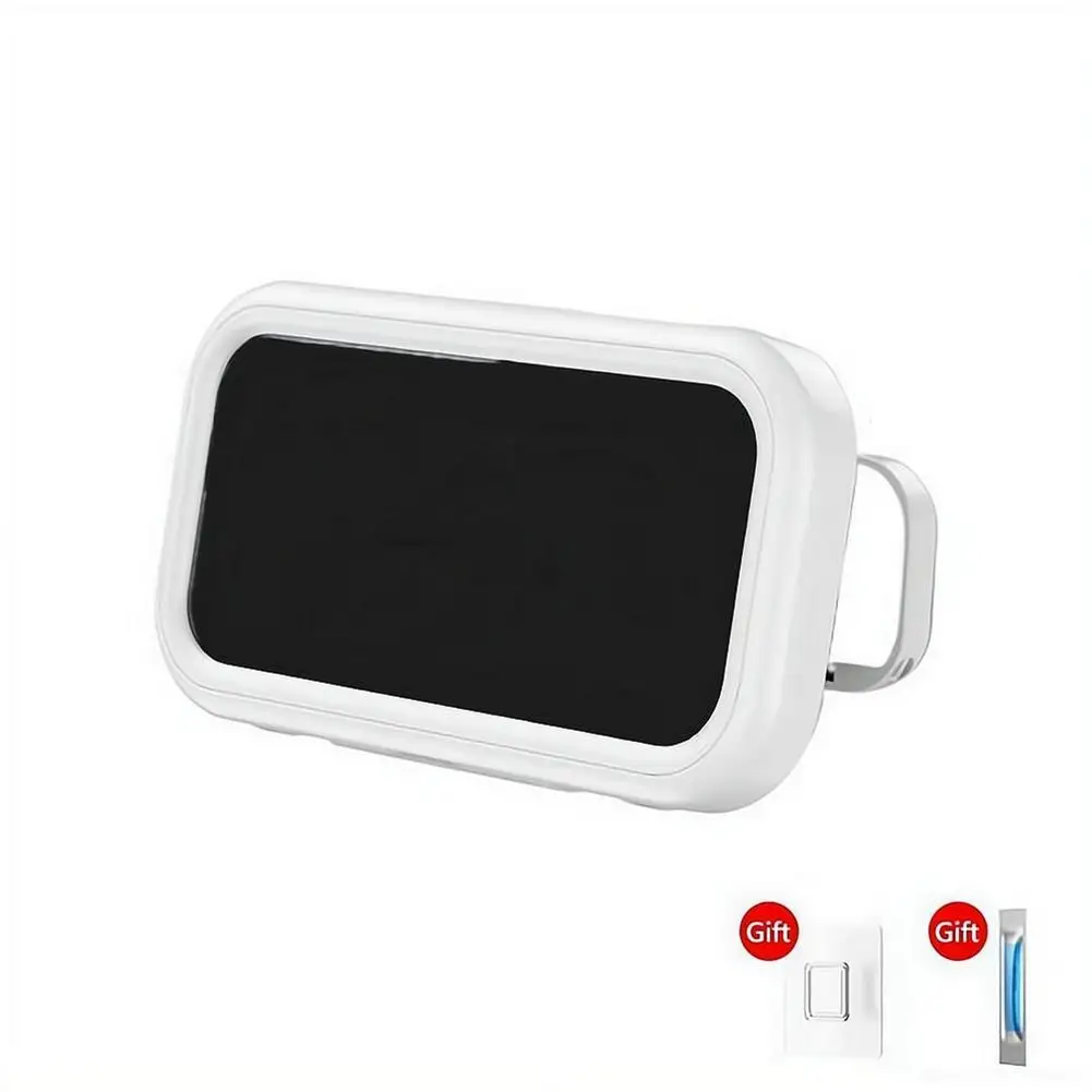 480 ° Drehbarer Dusch-Handyhalter, wasserdicht, verstellbar, wandmontiert, für Badezimmer, Badewanne, Küche, Spiegel – Detail 1
