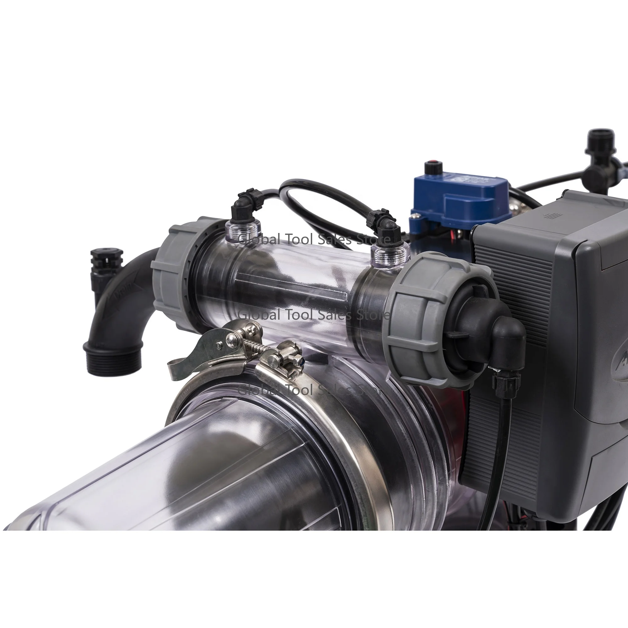 

100m3/H 50 100 Micron Industrial Stainless Steel Self Cleaning Screen Filter