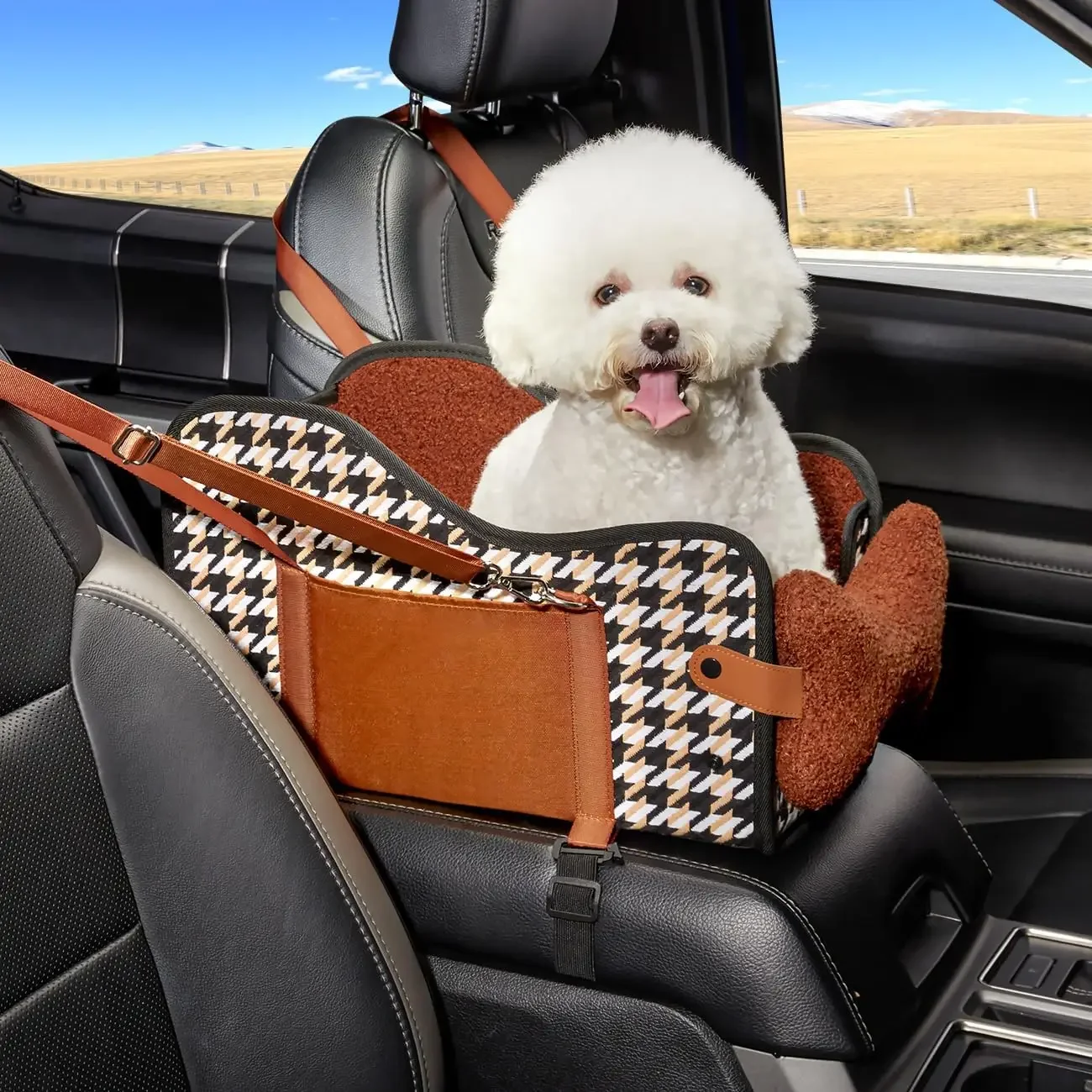 portable-center-console-dog-car-seat-dog-seat-for-car-auto-with-safe-protective-hooks-armrest-booster-seat-for-small-dog