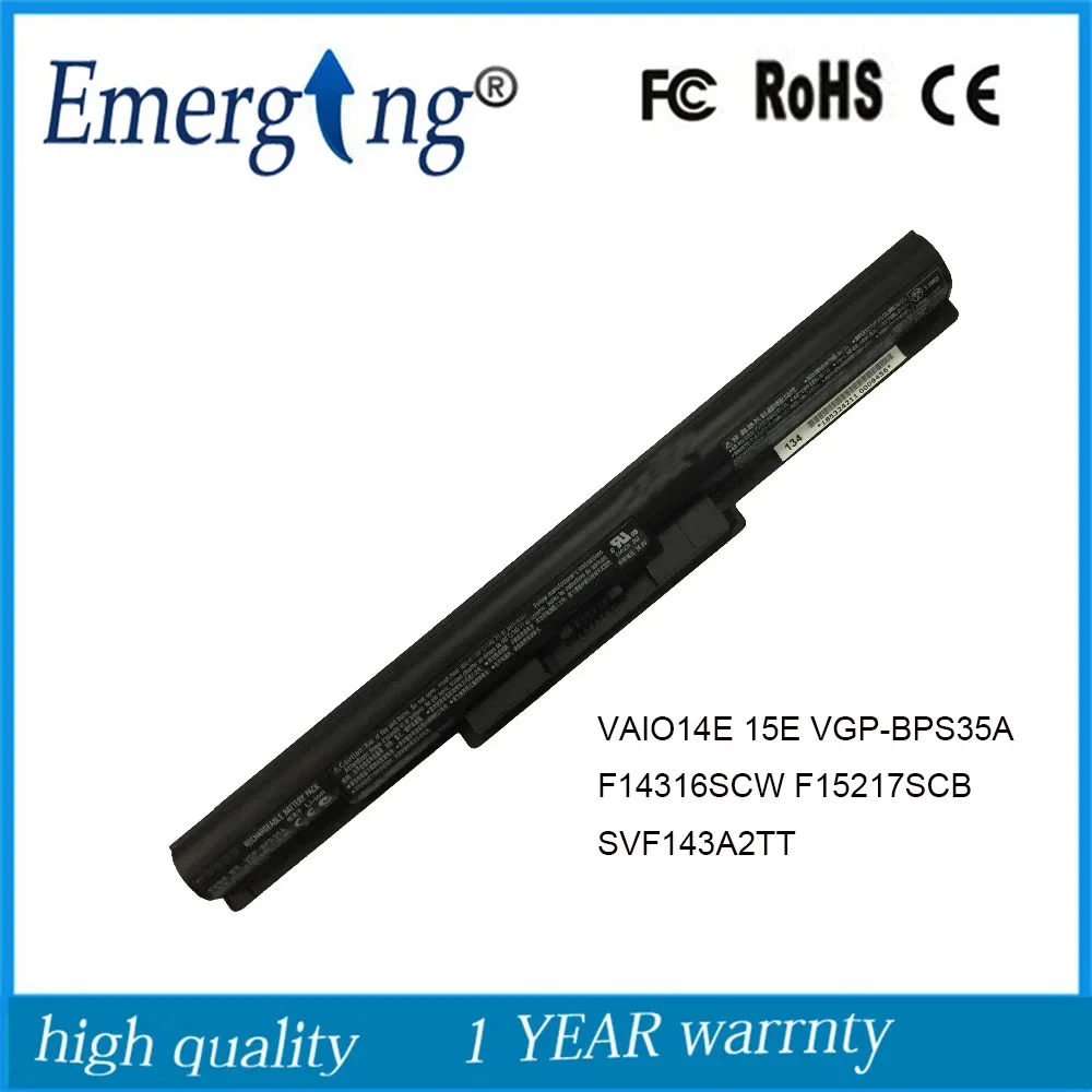 14.8V Laptop Battery For SONY VAIO14E 15E VGP-BPS35A F14316SCW F15217SCB SVF143A2TT