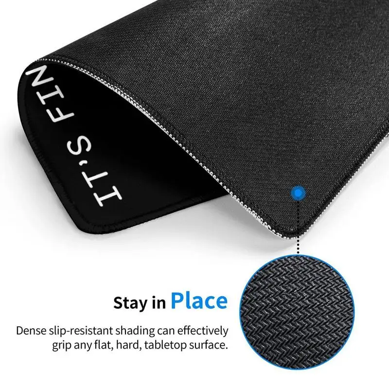 Funny Mouse Pad Gamer Keyboard Mat Desk Accessories Laptop Gaming Computer Table Mousepad Cabinet Pc Mats