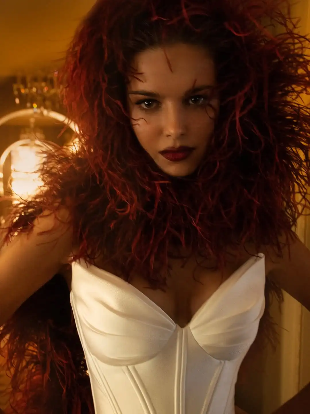 Abiti da sposa sexy a sirena in raso con scollo a V e pieghe Sweep Train Corsetto sul retro Custom Made 2026 Vestido De Noival