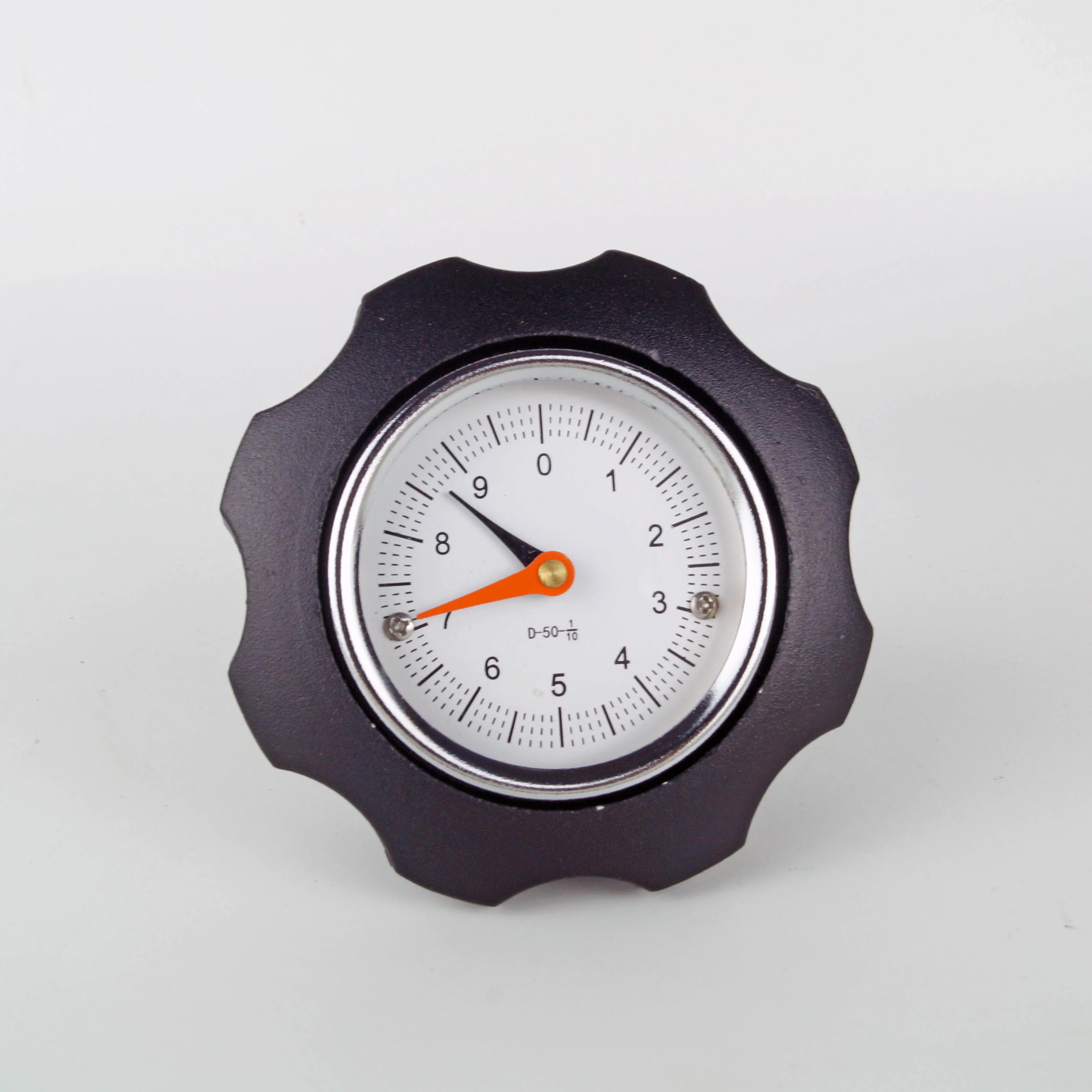 10/12mm bore Aluminum Gravity handwheel with indicator position drive counter