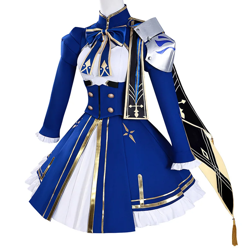 

Honkai Star Rail HSR Fate Saber Cosplay Costume Wig Women Halloween Carnival Party Role Playing Dress Outfits Clothes 2025