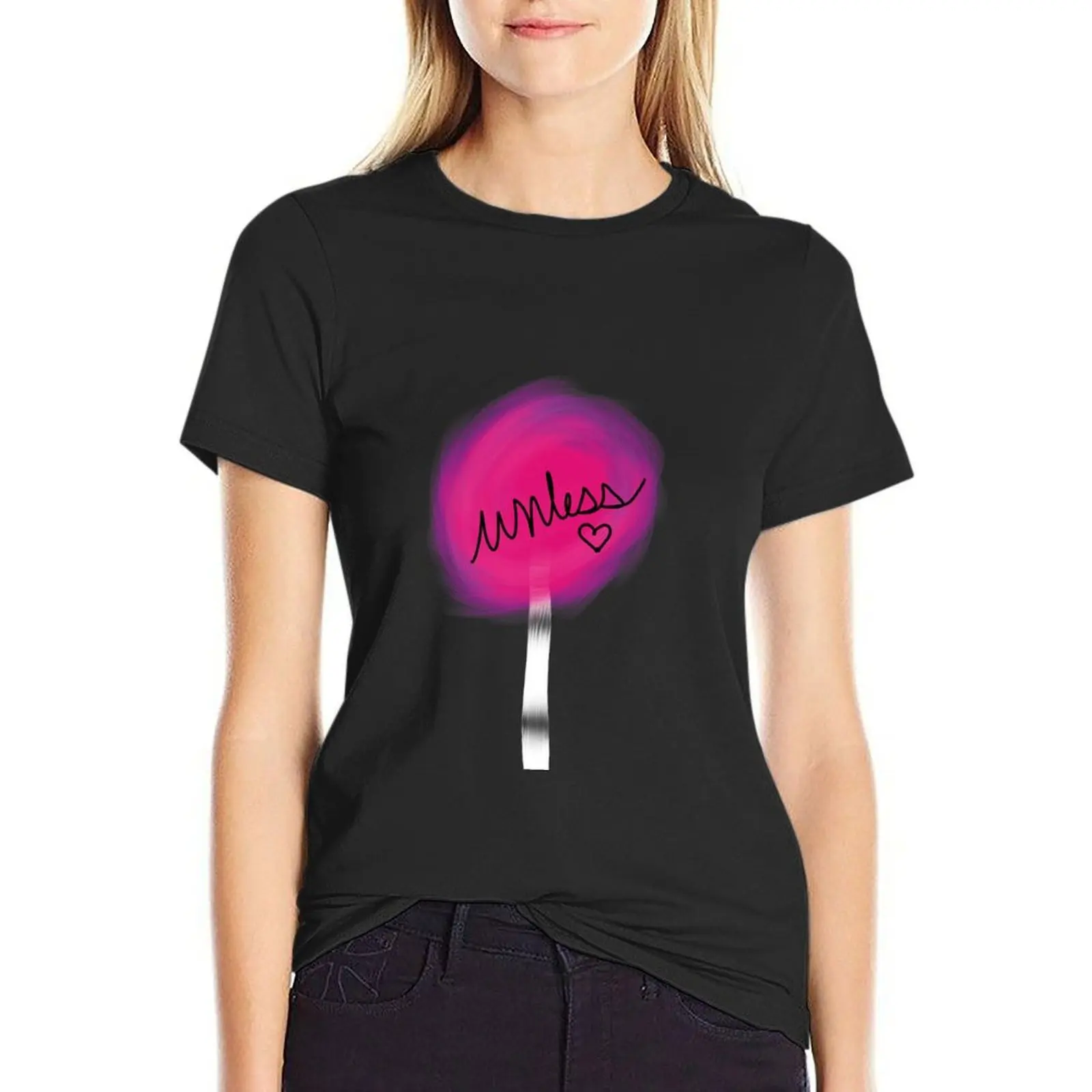 Unless T-Shirt blacks customizeds plus size tops funny t shirts for Women