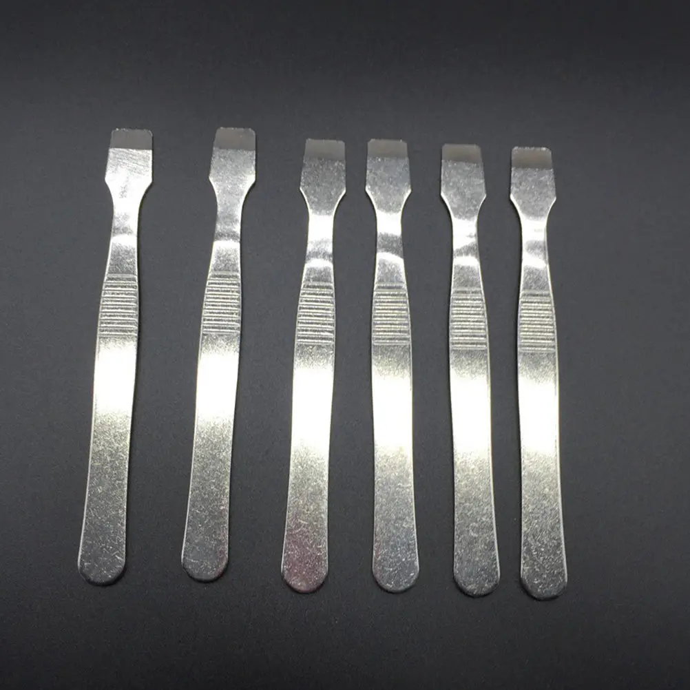 5Pcs Stainless Steel Phone Repair Scraper Kit Long Handle Disassembly Tools for Mobile Phone CPU Motherboard Chip Tablet Laptop