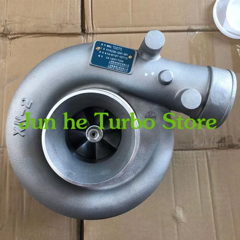 

Turbo Shangchai TD07S Engine D38 000 681 Turbocharger 49187 02710