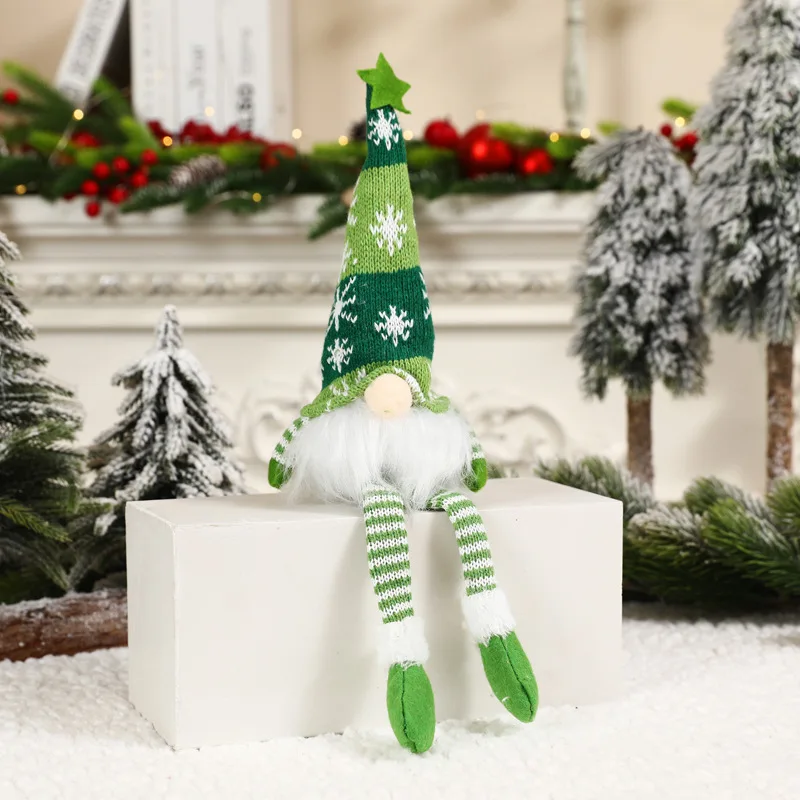 30cm Glowing Gnome Christmas Decorations 2026 Faceless Plush Dolls Elf Home Ornaments Navidad New Year 2027 Gift