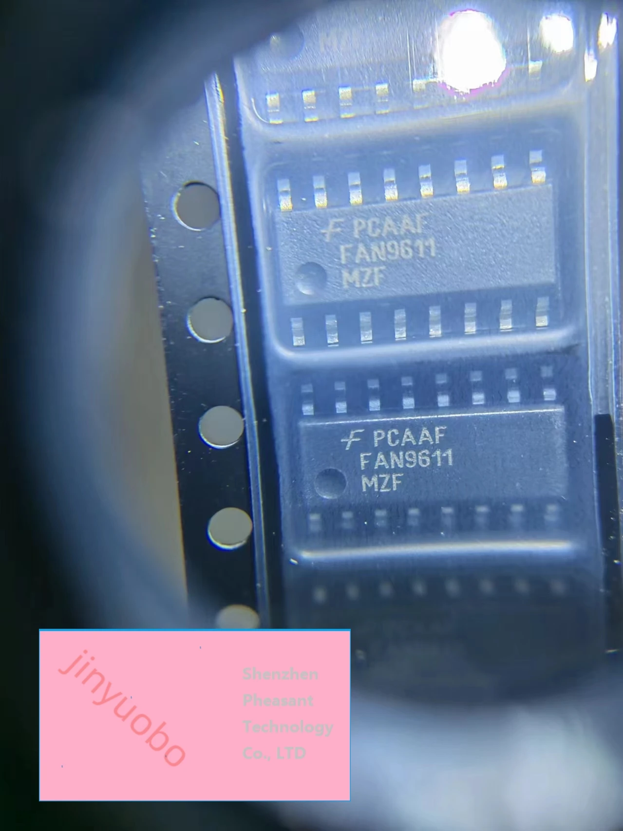 

5PCS FAN9611MX patch Mounting Adhesion Mounting SOIC-16 9V 9.9mm(length)*3.9mm(width) 18V