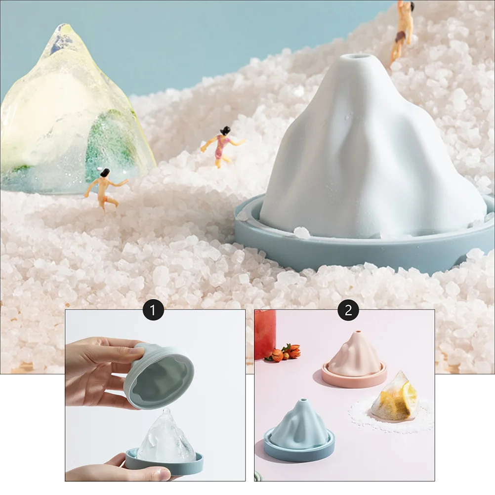 Snow Cube Mold Non-deformable Molds Silicone Kitchenware Creative Food Grade Pp