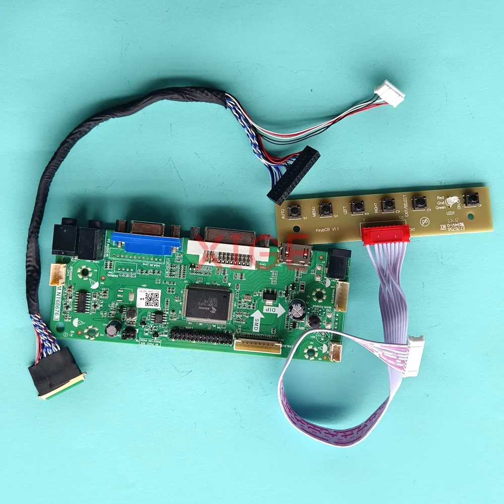 

Комплект «сделай сам» для B116XW02 V0 B116XW03 V0/V1/V2 HDMI-совместимый 1366x768 40-контактный LVDS 11,6 "VGA DVI панель ноутбука плата контроллера драйвера