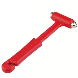 Multifunctional Safety Long Handle Solid Car Self-Help Emergency Escape Hammer Window Breaker for Window Knocking Glass Artifact