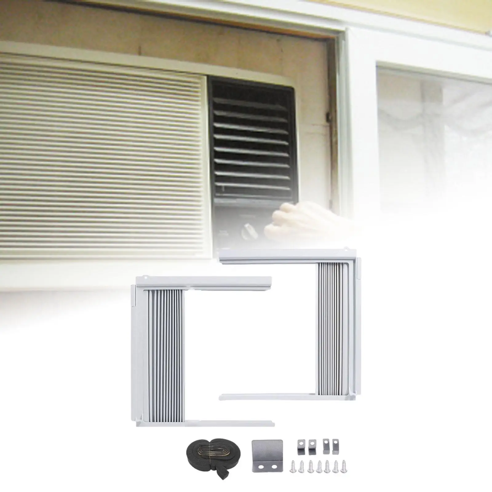 نافذة مكيف الهواء لوحة جانبية لوحة العزل المحيطي استبدال ملحقات التيار المتردد المحمولة نافذة لوحة جانبية للتيار المتردد مع الإطار