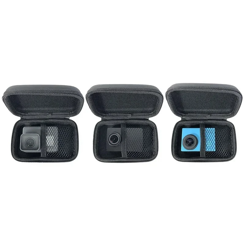 Mini Storage Bag Case For Gopro Hero 12 11 10 9 8 7 6 5 4 3 SJCAM DJI AKASO Osmo Action Camera Accessories Storage Bag
