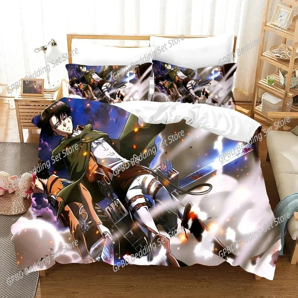 anime-attaque-sur-titan-aot-3d-nouveau-housse-de-couette-taie-d'oreiller-ensemble-de-literie-adulte-fille-chambre-decoration-enfants-simple-double-grand