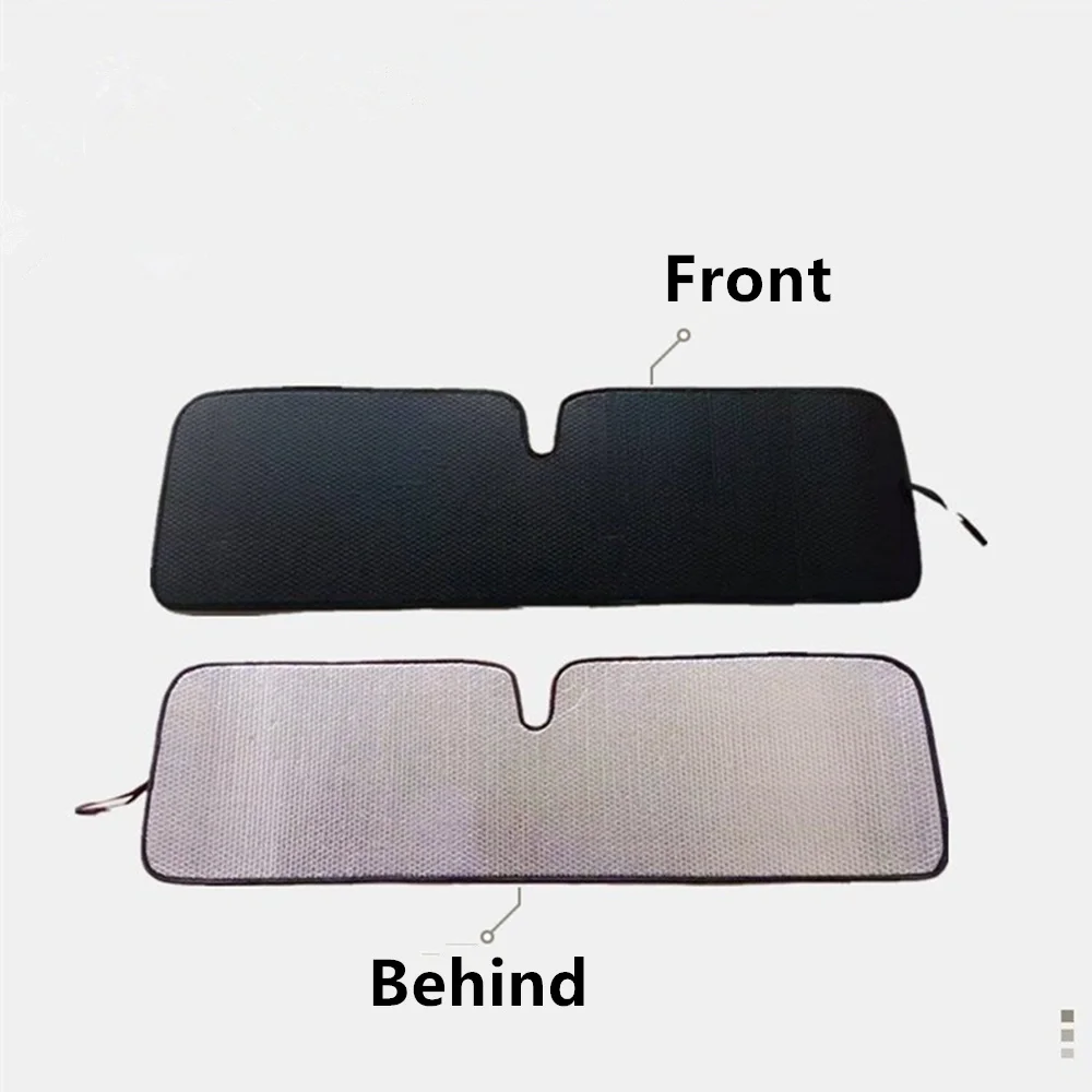 For Jeep Wrangler TJ JK 1997-2017 Car Front Windshield Sunshade Anti UV Ray Window Sun Visor Protector Cover Accessories