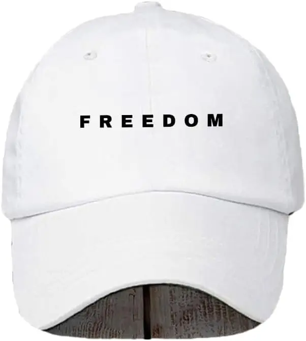 Unisex Vintage Freedom Print Hat Retro Turning Point Action Baseball Cap This is The Turning Printed Hats