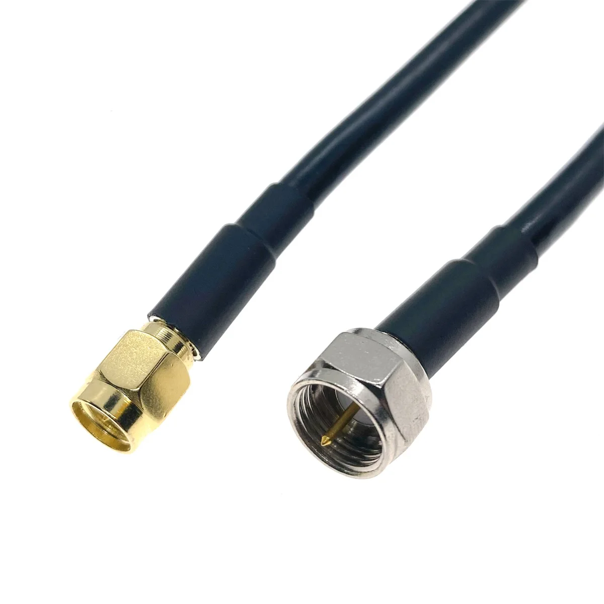 SMA Male to F Type Male Plug Adapter RG58 RF Coaxial Cable 50 Ohm for Video Camera System BNC Coax Extension Pigtail Cord