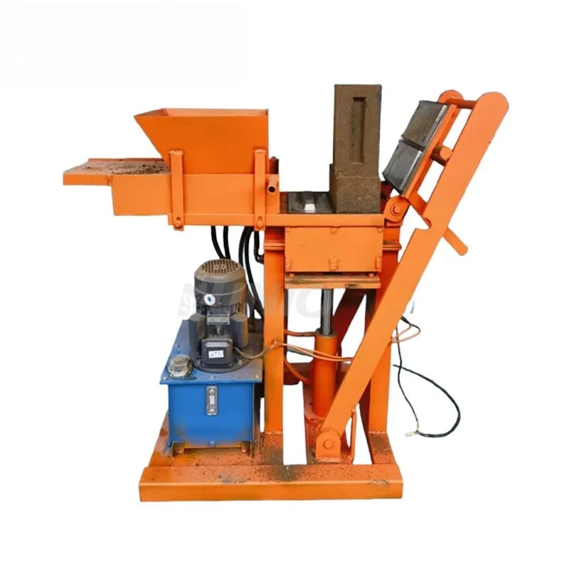 Red clay interlocking brick machine Agricultural machinery