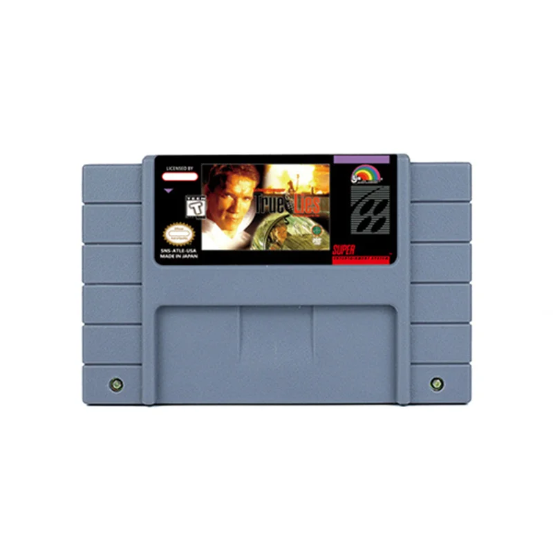 صحيح أكاذيب عمل لعبة ل SNES 16 بت