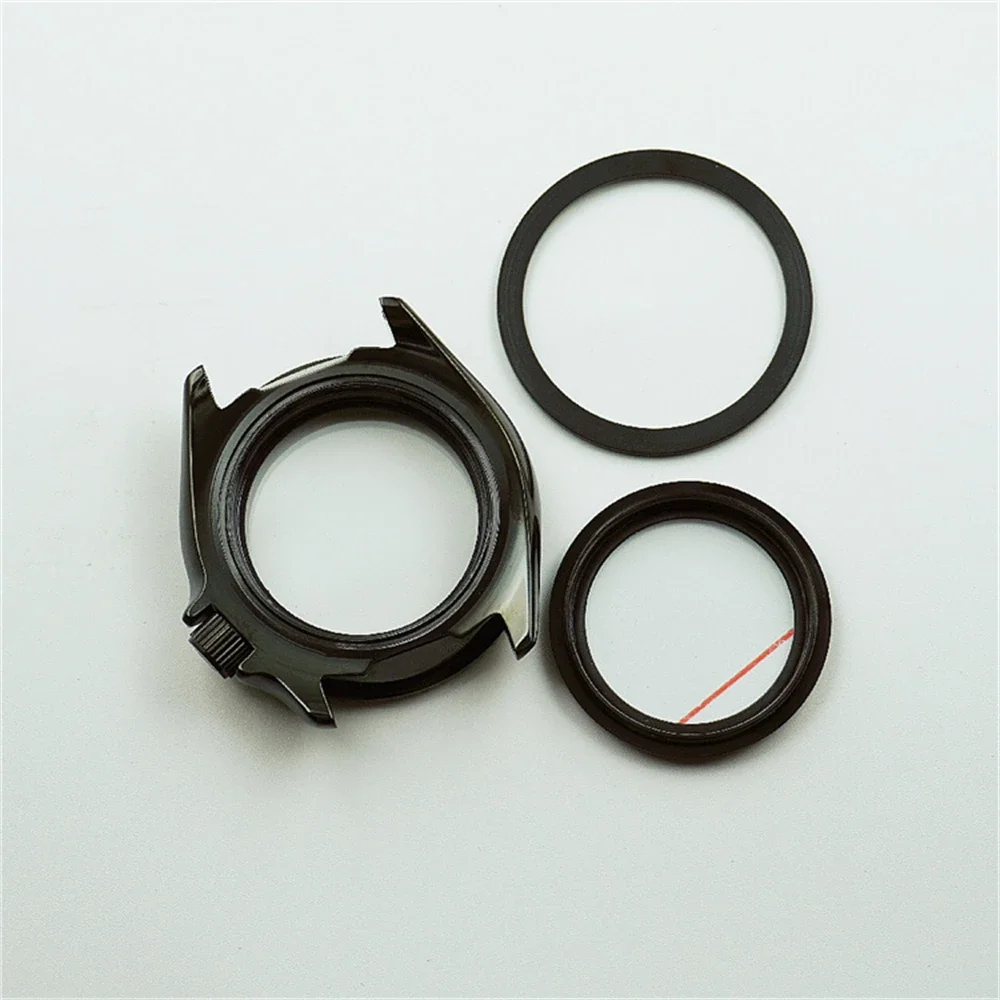 42 мм корпус для часов для дайвинга S Crown светящийся корпус 50 АТМ водонепроницаемый корпус для часов из сапфирового стекла для NH35/36/4R36 механизм SKX007 новый DIY