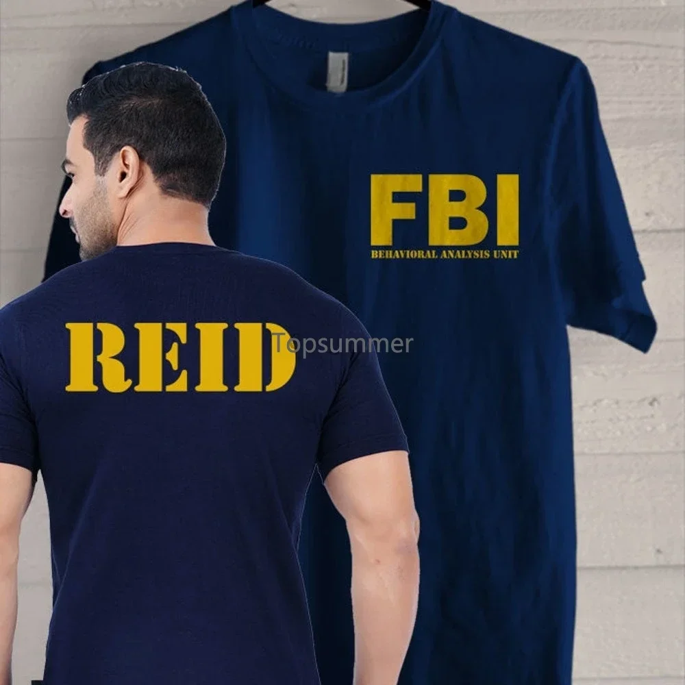 Fbi Criminal Minds Custom Character Shirt Printed Front And Back T-Shirt Unisex More Colors Reid Prentiss