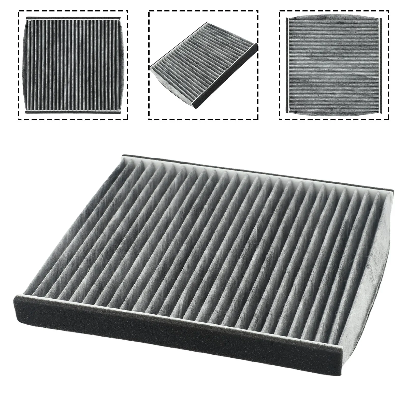 Accessories Car Air Filter 87139 33010 Carbon containing Parts Practical Replacement 218x215x16mm Easy To Install