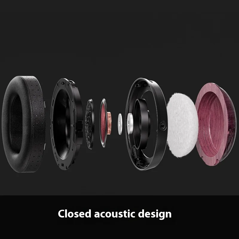 FiiO FT13 سماعة HIFI الأرجواني القلب الخشب السلكية عالية الدقة 60 مللي متر الديناميكية مغلقة الظهر سماعات المحمولة سدادات الأذن هدية مخصصة