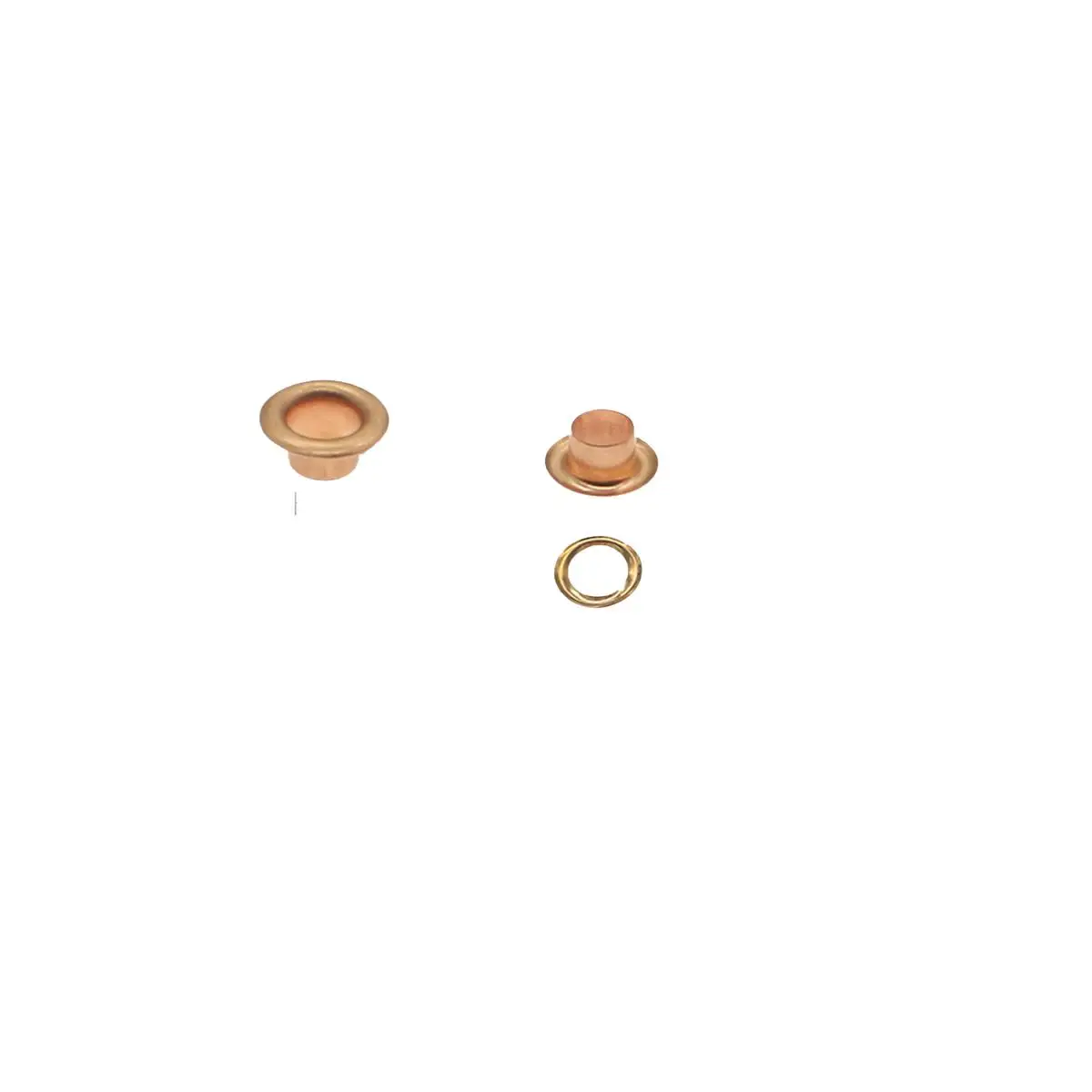 Bronze eyelets and washer, 50 sets/pack (outer diameter)9.5mm (internal)5mm, 18 pinky color Spray Painted Candy Colored Eyelets