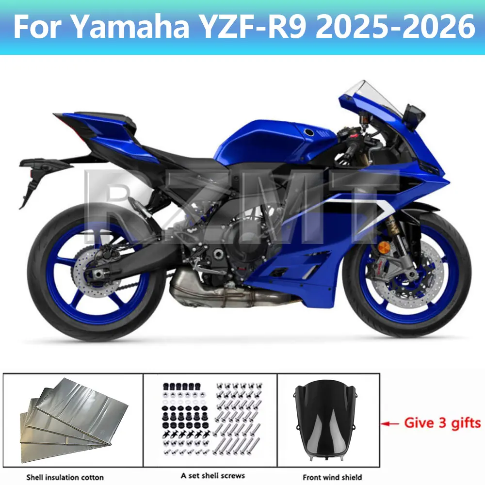 For YAMAHA YZF-R9 2025-2026 Fairing Motorcycle Set YZF R9 Body Kit Decoration Plastic Guard Plate Shell Injection Customized