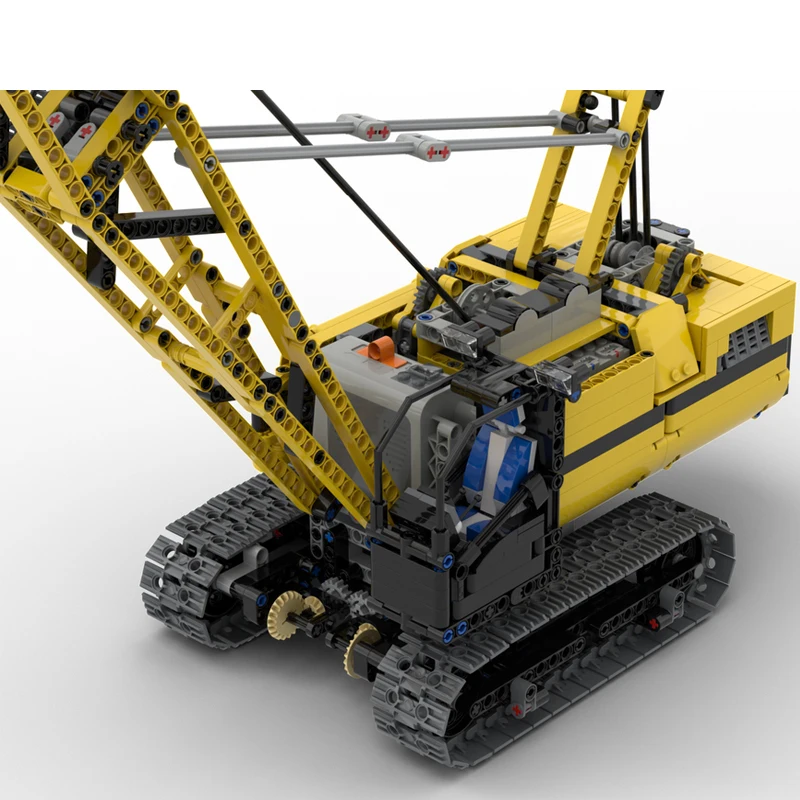 NEW 1205PCS MOC city Engineering Series Crawler Crane model DIY creative ideas ChildToy birthday Gift Technology building blocks