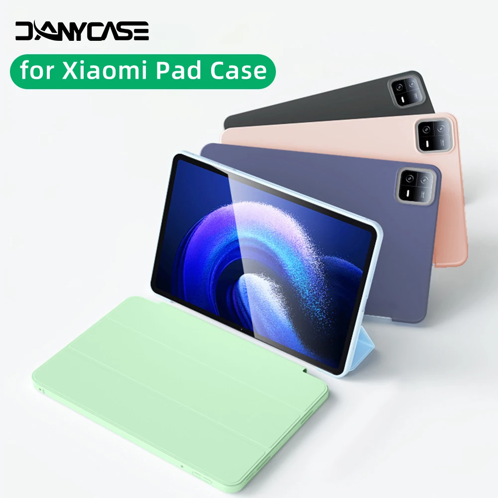 Tablet Case For mi Pad 5/6 Support Magnetic Charging Auto Wake up For MiPad 6/5 Pro Cover Funda For Xiaomi Tablet Accessories