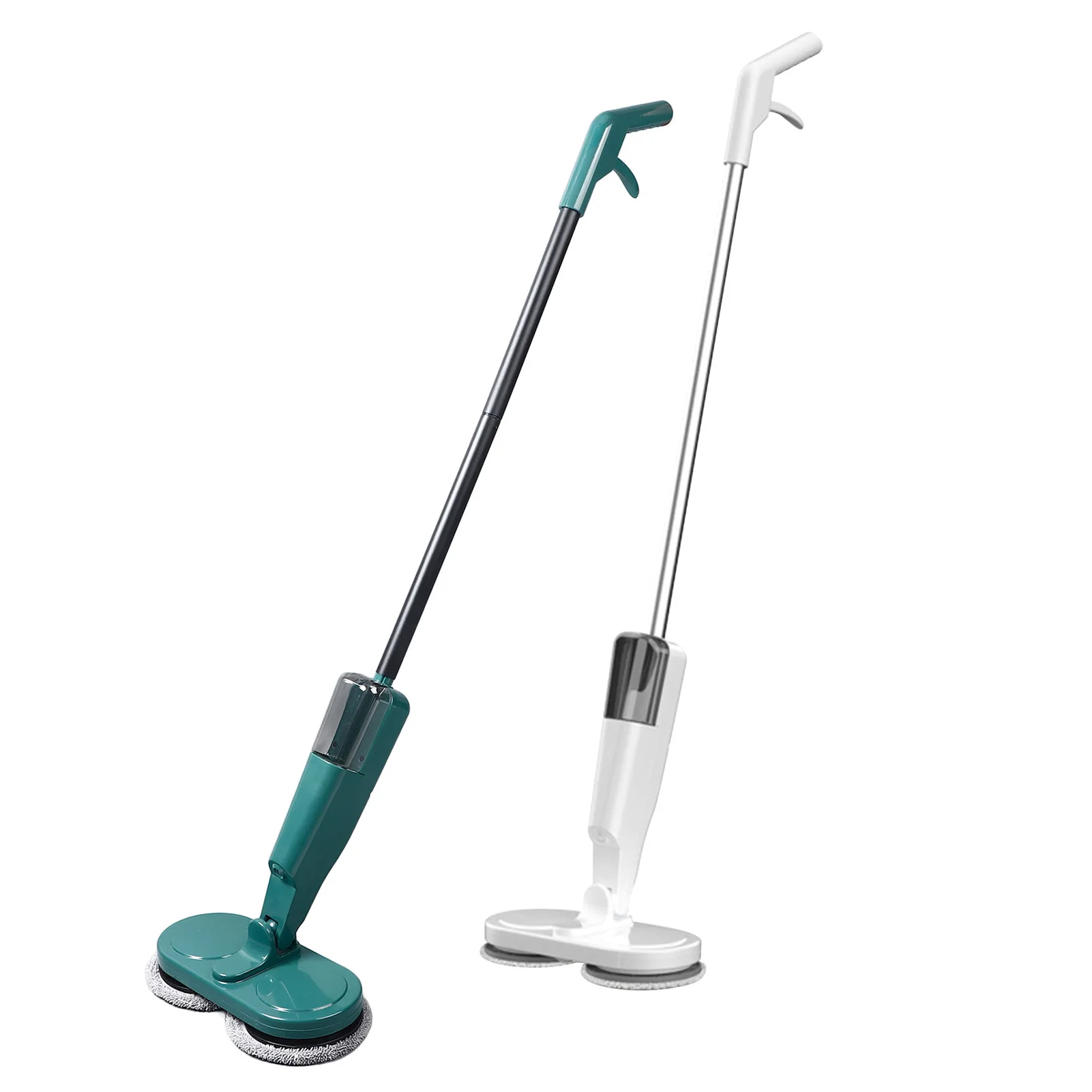 Electric Mop Rechargeable Lightweight Cordless Electric Mop with Water Sprayer for Hardwood Tile Marble Floors