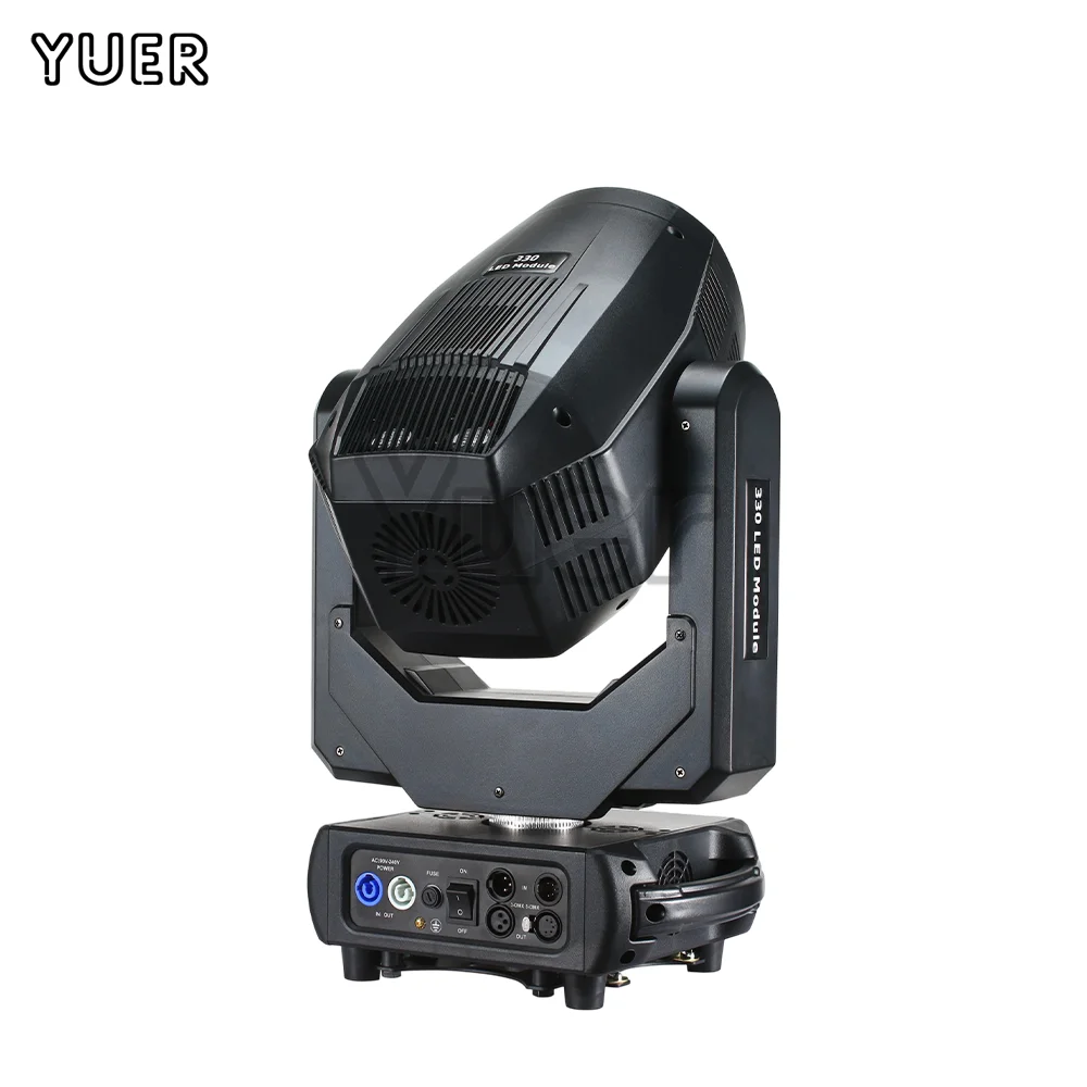 YUER LED 330 واط 3IN1 ضوء الرأس المتحرك 13 ألوان 14 Gobos 9 أنماط 8 + 6 أقراص المنشور التركيز بقعة ستروب تأثير DMX512 ل DJ ديسكو