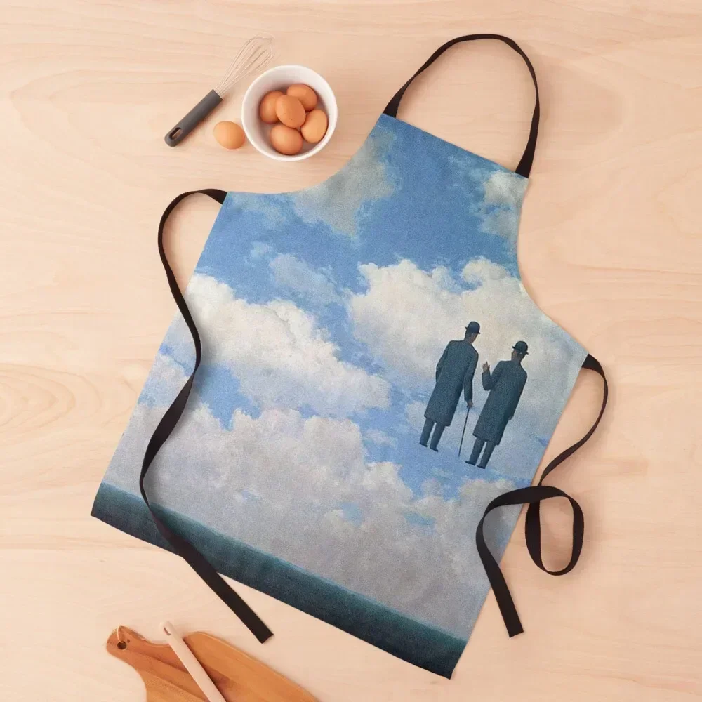 

rené magritte Merging Lightness and Symbolism art and gift for sales Apron Beauty Waterproof Kitchen Woman Kitchen Things Apron