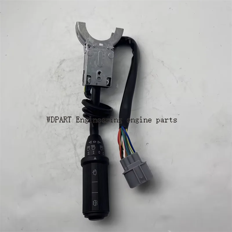 

70180297 701/80297 701-80297 Right Hand Wiper Light Lamp Switch For JCB 1400B 1550B 1600B 214 215 216 217 Excavator Parts