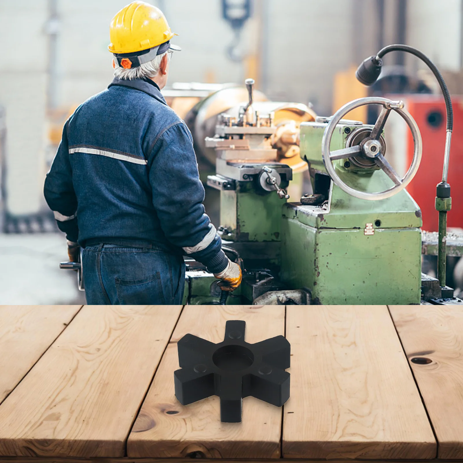 L-Jaw Coupler Flexible Coupling Insert 95 Mm 3.7 Inch Enhanced Stability Minimize Wear And Tear Reliable Performance