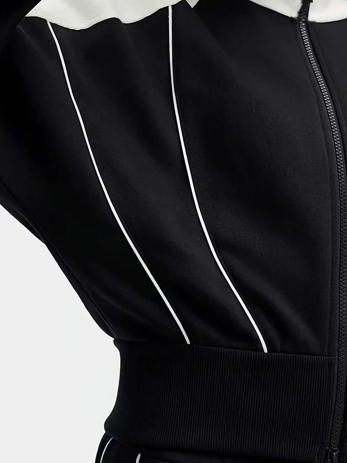 قميص نسائي رياضي بقصة ضيقة وأكمام طويلة وسحاب للارتداء النشط، قميص تشكيل كاجوال أنيق