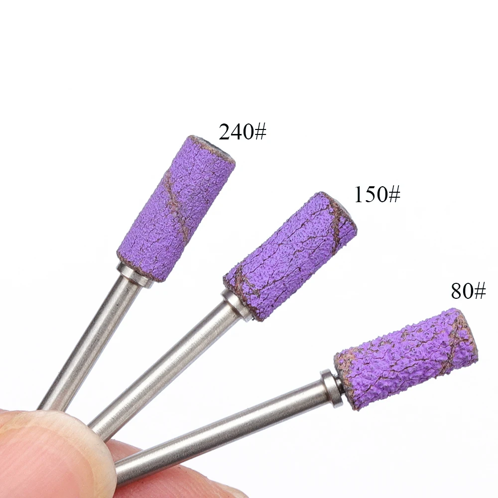 3mm 미니 제브라 네일 샌딩 밴드 전동 네일 머신 네일 드릴 비트 UV 젤 아크릴 폴리쉬 리무버 네일 액세서리 도구