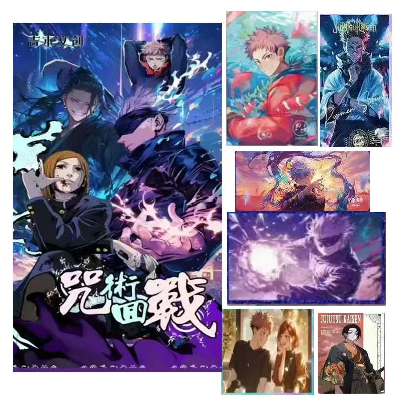 

Оптовая продажа, акриловые подставки Jujutsu Kaisen, специальные карты, официальная коллекция аниме-колесных игр, подарок в японском стиле