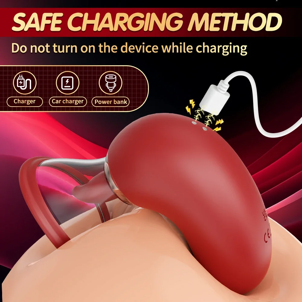 APP Control Clitoral Sucker Vibrator Tongue Licking Nipple Vagina Massager Clit Stimulator Female Masturbation Sex Toy for Women - view 5