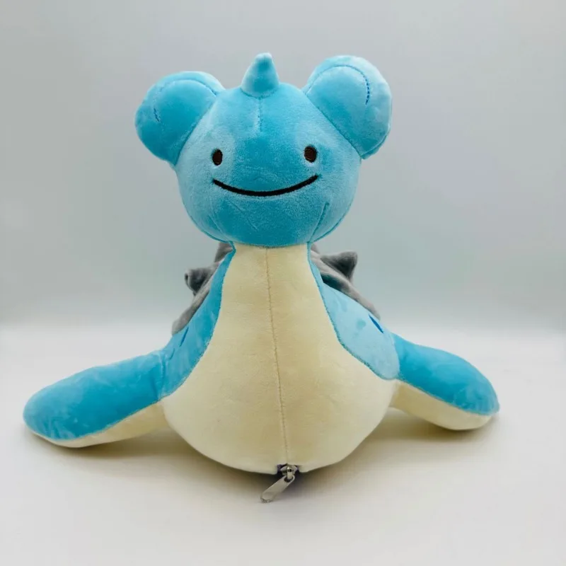 

26cm Large Kawaii Plush Toy Lapras Pillow Stuffed Doll Cute Baby Dinosaur Plushie Kids Birthday Gift for Children