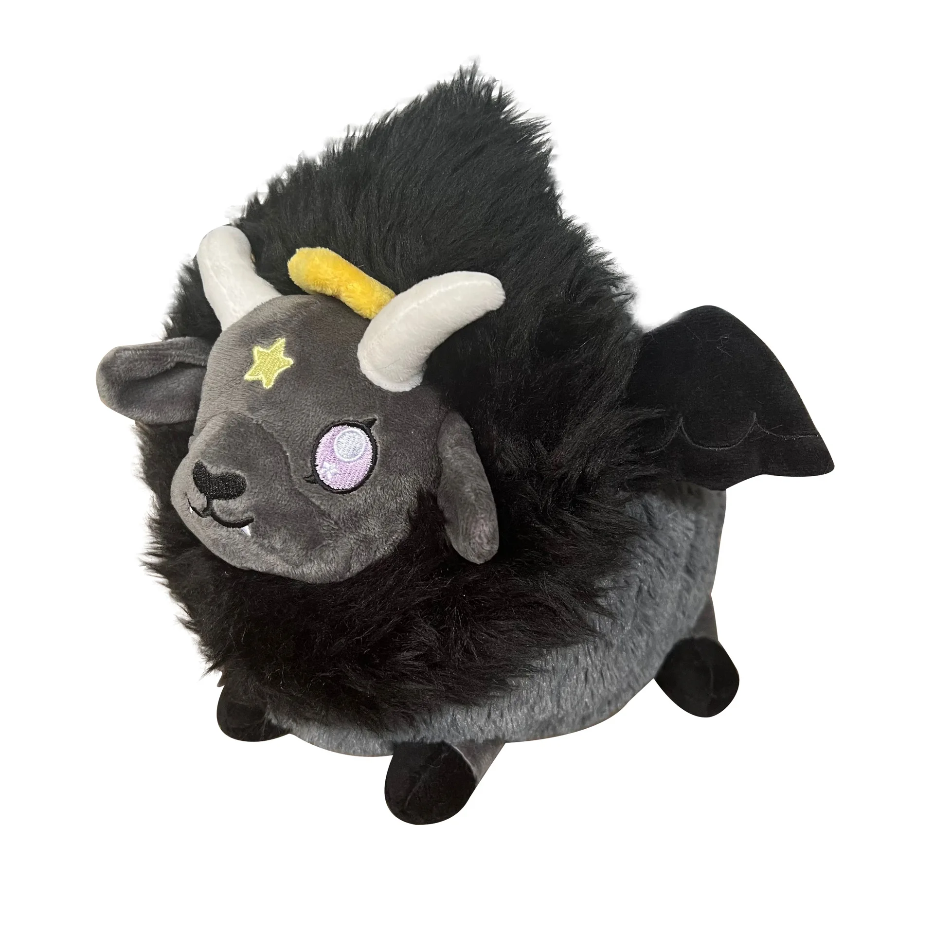 25Cm Baphomet Knuffels Zacht Gevuld Mythisch Wezen Pluche Speelgoed Vakantie Cadeau Pop Dier Plushie Jongen Meisje Verjaardagscadeaus