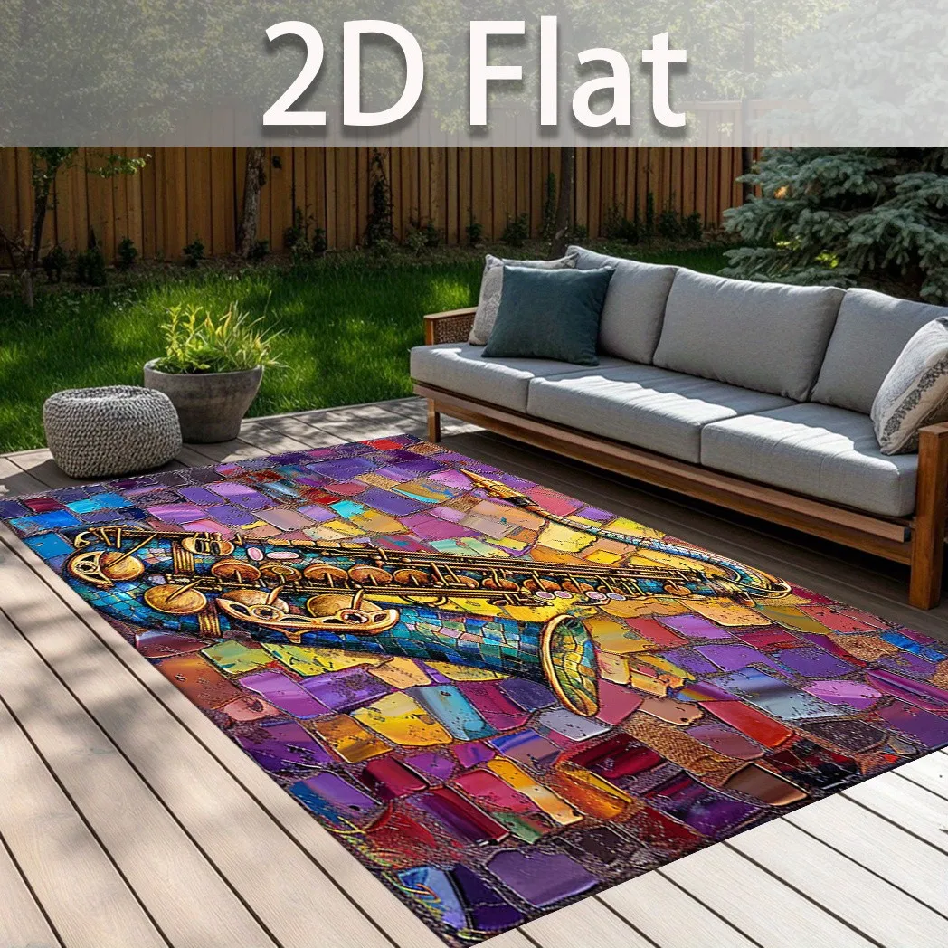 Vintage Rose Rug Garden Watering Can Printed Home Carpet Soft Non-Slip Flannel Floor Mat Floral Decor