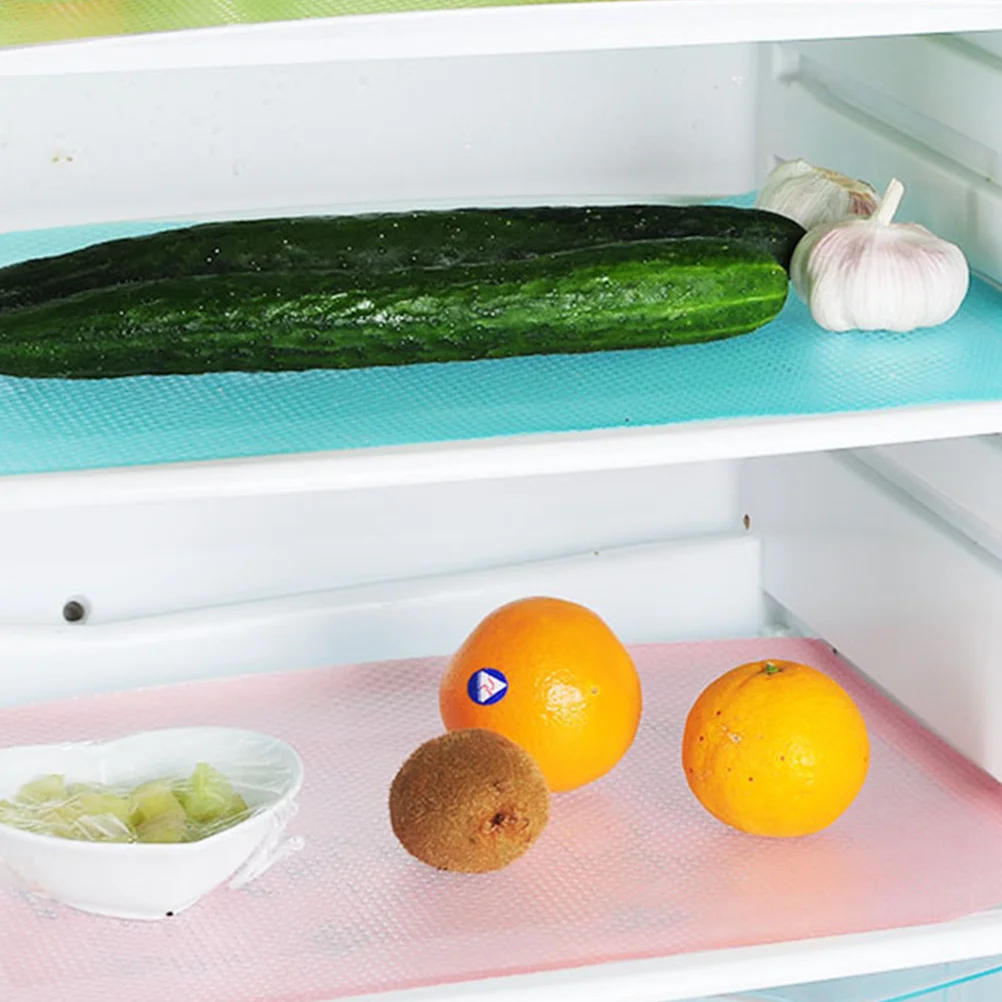 

16Pcs Anti-Slip Cabinet Pad Eva Material Waterproof Refrigerator Liners Drawer Mat Kitchen Shelf Liner Refrigerator Non-Slip Mat